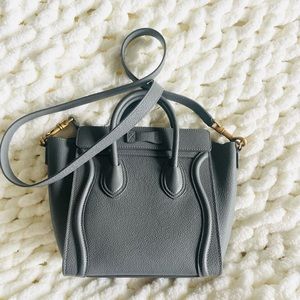 Nano luggage crossbody bag dupe